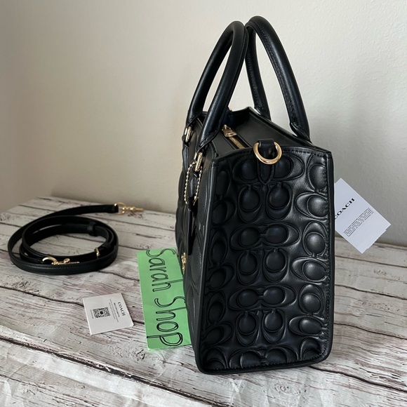 ✅Coach Maggie Small Tote Bag In Signature Leather - Picture 3 of 13